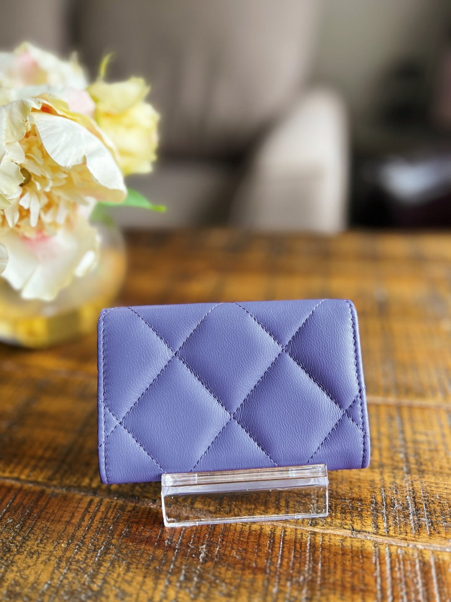 Chanel 19 Flap Card Holder - Next Door Luxury