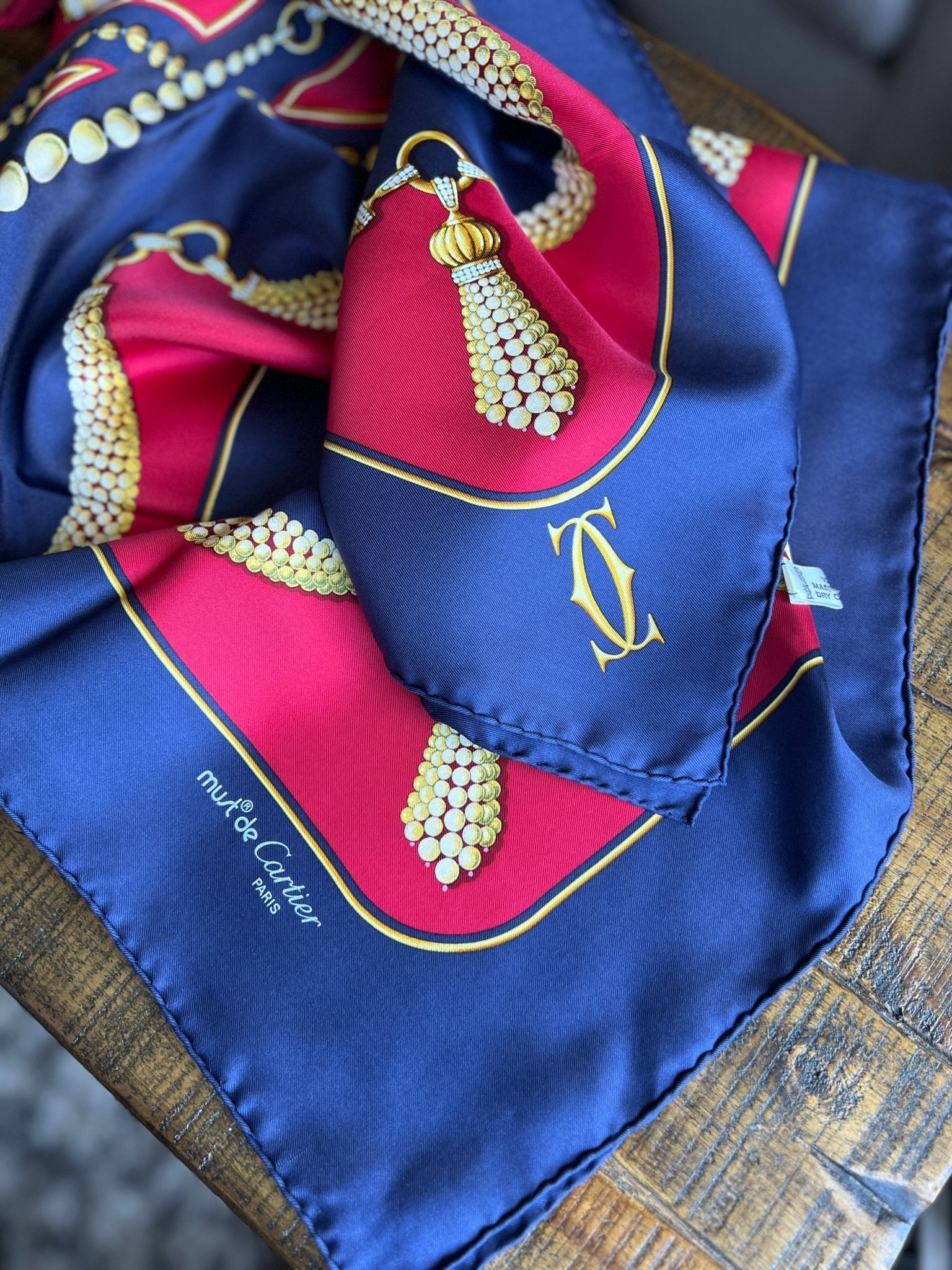 CARTIER Silk Scarf - Next Door Luxury