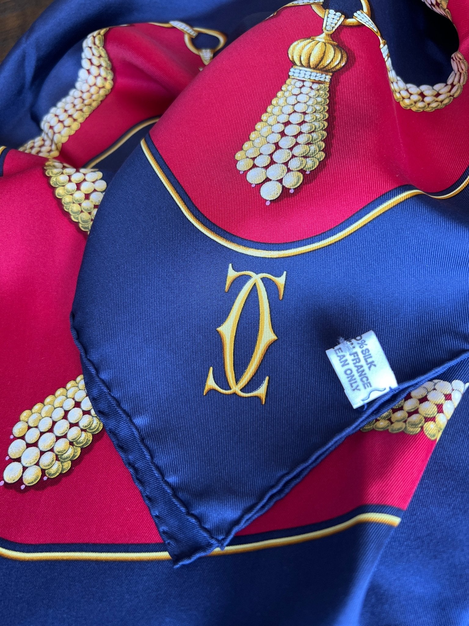 CARTIER Silk Scarf - Next Door Luxury