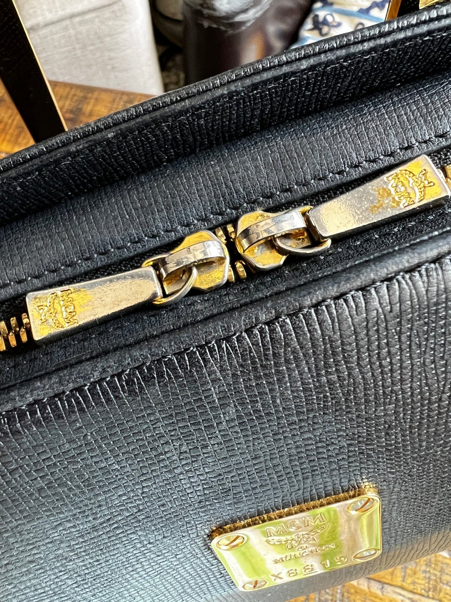 MCM Studded Barrel Bag - Next Door Luxury